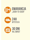 Grzałka elektryczna do grzejnika 300W antracyt Cini