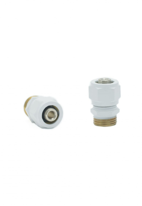 Zawory kątowe SWING biały PEX 16mm Zawory kątowe SWING biały PEX 16mm