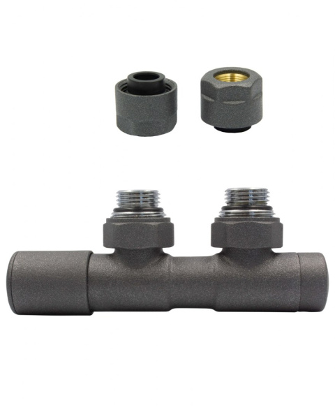 Zawór regulacyjny 50mm TWINS grafit strukturalny lewy Cu Zawór regulacyjny 50mm TWINS grafit strukturalny lewy Cu