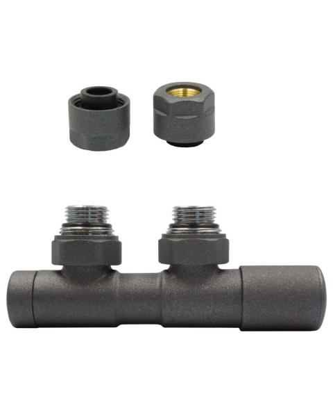 Zawór regulacyjny 50mm TWINS grafit strukturalny prawy Cu Zawór regulacyjny 50mm TWINS grafit strukturalny prawy Cu