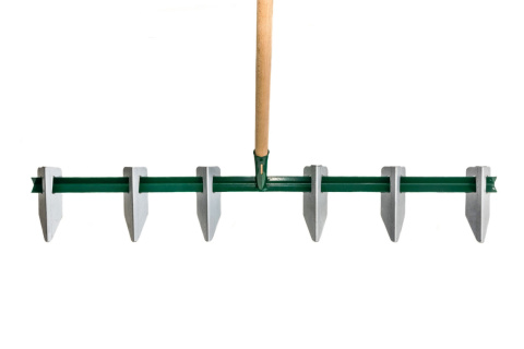 Znacznik ogrodowy duży 6-zębny 100cm + trzonek 130cm Znacznik ogrodowy duży 6-zębny 100cm + trzonek 130cm