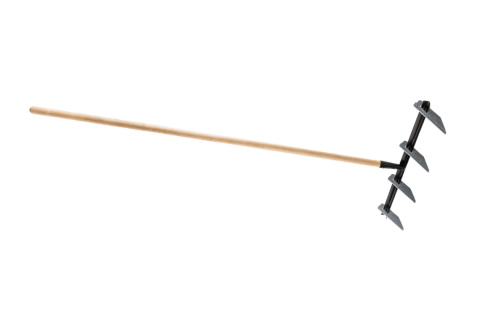 Znacznik ogrodowy mały 4-zębny 80cm + trzonek 130 cm Znacznik ogrodowy mały 4-zębny 80cm + trzonek 130 cm