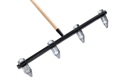 Znacznik ogrodowy mały 4-zębny 80cm + trzonek 130 cm Znacznik ogrodowy mały 4-zębny 80cm + trzonek 130 cm