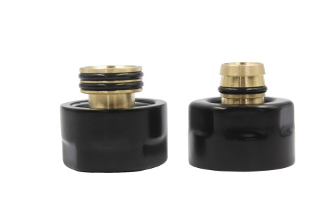 Złączki do VISION/INTEGRA PEX16mm x2szt czarny mat Złączki do VISION/INTEGRA PEX16mm x2szt czarny mat
