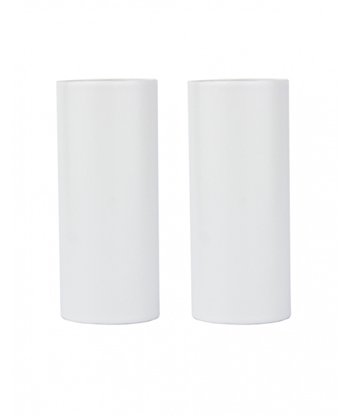 Tuleje maskujące 2 sztuki 50 mm białe mat Tuleje maskujące 2 sztuki 50 mm białe mat