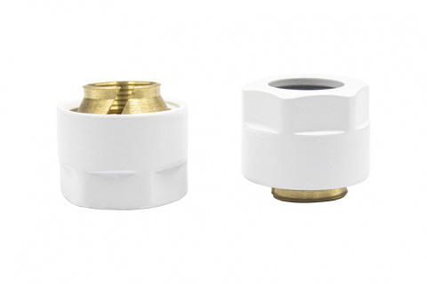 Złączka zaciskowa CU biała mat 3/4"x15x1 Złączka zaciskowa CU biała mat 3/4"x15x1