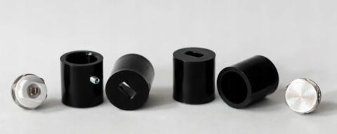 Grzejnik łazienkowy Łezka 3D 1205/440 Regnis czarny mat Grzejnik łazienkowy Łezka 3D 1205/440 Regnis czarny mat