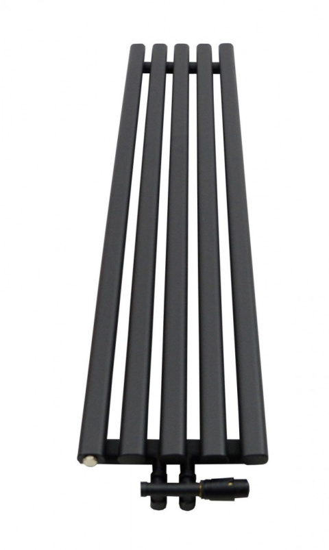 Grzejnik pionowy dekorac. LAZUR 540/1200 mm czarny str. D50 Grzejnik pionowy dekorac. LAZUR 540/1200 mm czarny str. D50