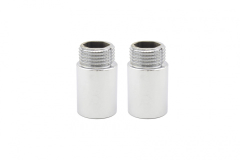 Przedłużka chrom dł. 30 mm GZ 1/2 x GW1/2 2szt Przedłużka chrom dł. 30 mm GZ 1/2 x GW1/2 2szt