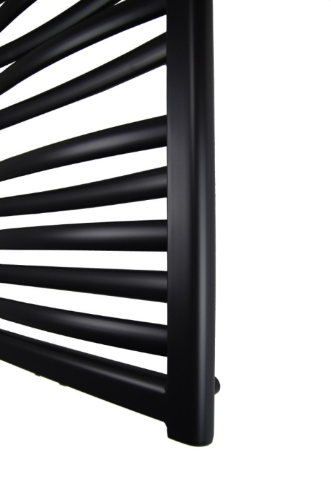 Grzejnik łazienkowy Łezka 3D 1205/440 Regnis D5 czarny mat Grzejnik łazienkowy Łezka 3D 1205/440 Regnis D5 czarny mat