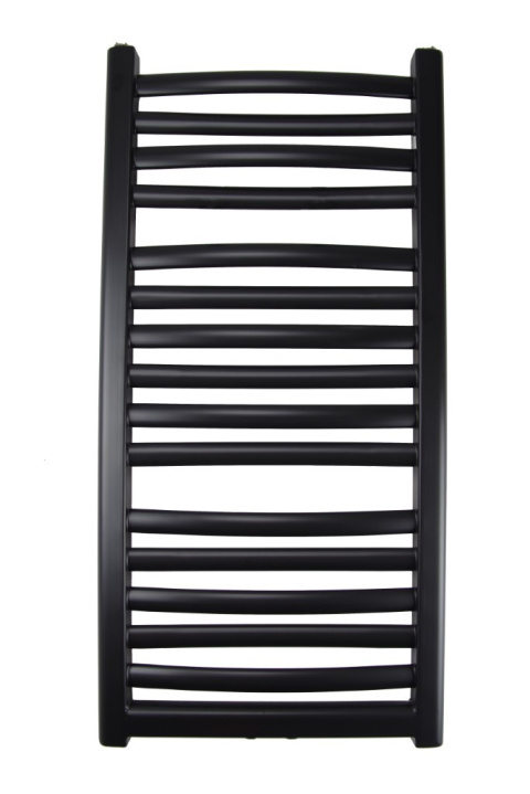 Grzejnik łazienkowy Łezka 3D 1435/440 Regnis D5 czarny mat Grzejnik łazienkowy Łezka 3D 1435/440 Regnis D5 czarny mat
