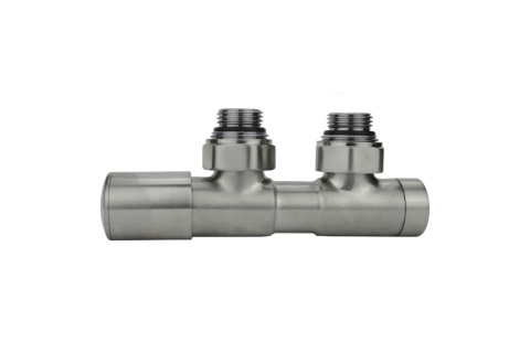 Zawór regulacyjny 50mm TWINS nikiel szlifowany lewy Zawór regulacyjny 50mm TWINS nikiel szlifowany lewy