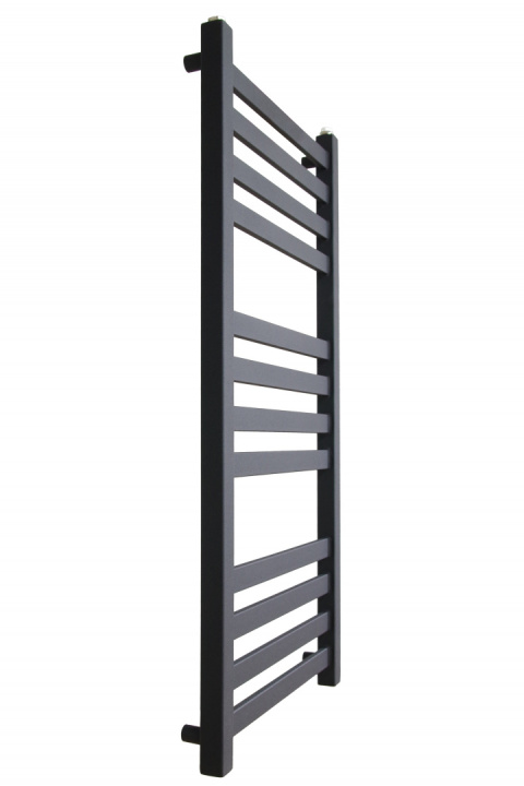 Grzejnik łazienkowy LOX 300/880 Regnis czarny strukturalny Grzejnik łazienkowy LOX 300/880 Regnis czarny strukturalny