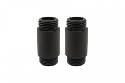 Przedłużka czarny strukturalny dł. 50 mm GZ 1/2 x GZ1/2 2szt Przedłużka czarny strukturalny dł. 50 mm GZ 1/2 x GZ1/2 2szt