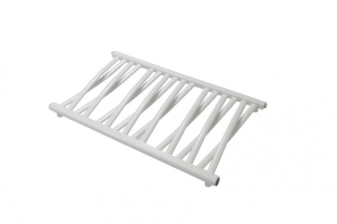 Grzejnik Łezka 3DX 440/460 mm łazienkowy dekoracyjny biały mat Grzejnik Łezka 3DX 440/460 mm łazienkowy dekoracyjny biały mat