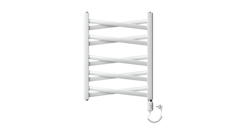 Grzejnik Łezka 3DX 440/460 mm łazienkowy dekoracyjny biały mat Grzejnik Łezka 3DX 440/460 mm łazienkowy dekoracyjny biały mat