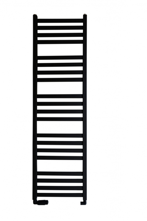 Grzejnik łazienkowy LOX 430/1500 Regnis czarny strukturalny Grzejnik łazienkowy LOX 430/1500 Regnis czarny strukturalny